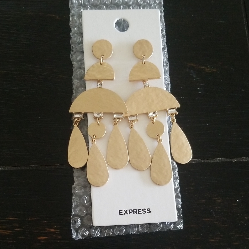 Express Gold Dangle Earrings